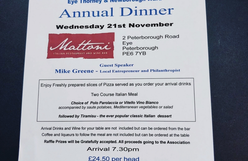 Annual Dinner Invitation