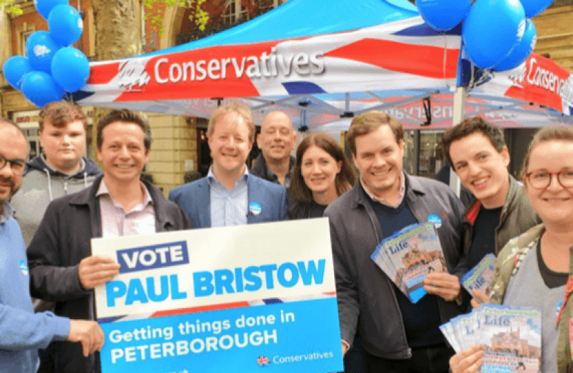 Campaign Launch of Peterborough's Conservative Candidate, Paul Bristow ...