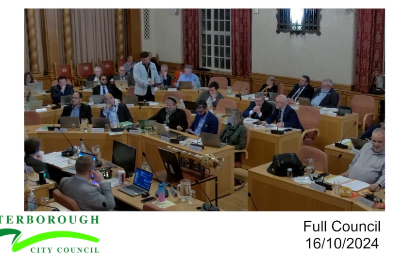 Peterborough City Council Full Council Meeting 16.10.24