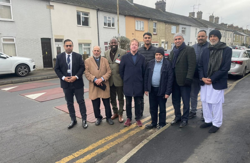 Speed calming measures installed on Mayors Walk to tackle speeding