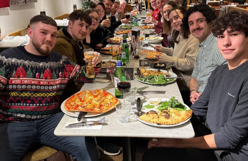 YC Members at their Annual Christmas Get Together