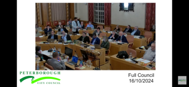 Peterborough City Council Full Council Meeting 16.10.24